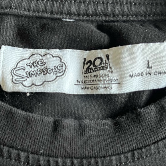 The Simpsons Freeze Max Electrocuted Bart T-Shirt ELECTROBART rare - Picture 6 of 7